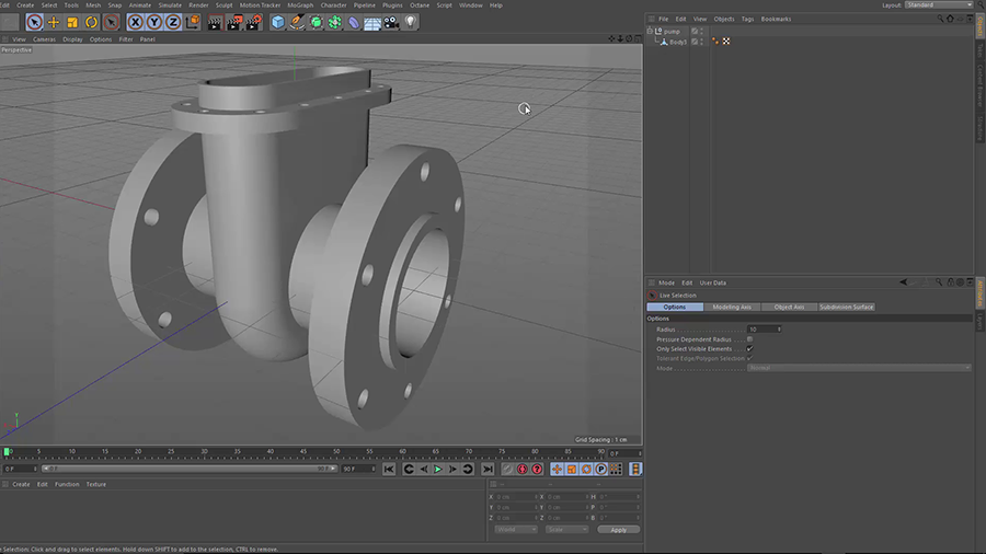 Importing CAD Models into Cinema 4D: Enhancing CAD models in Cinema 4D